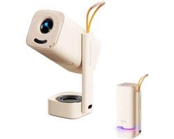 Draagbare Beamer 1080P FHD - Geïntegreerde App Voor Entertainment - 8W Dolby Audio - LCD Scherm - Voor Thuisbioscoop En Gaming
