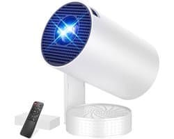 Beamer Draagbaar - 200 Lumen Helderheid - 4K 3840 x 2160 Resolutie - LED Technologie - Voor Thuisbioscoop