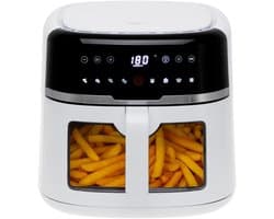 G&G airfryer - Heteluchtfriteuse - Airfryers - Heteluchtoven - Oven - XXL - Met venster - 9 Programma's - 2500W - Verlichting
