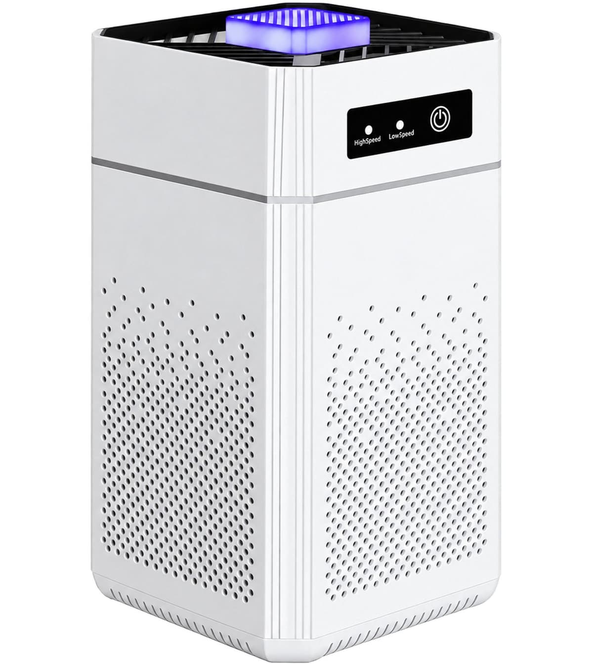 Vurnomi Luchtreiniger - Luchtzuiveraar - Aromatherapie - Luchtfilter - 3 Snelheden - Stille slaapmodus - Voor ruimtes tot 20 m2 - USB - Wit — afbeelding 1