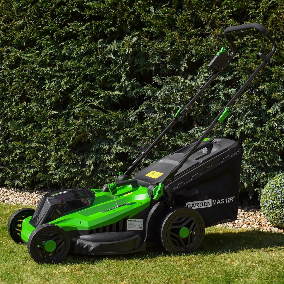 Garden Master® 40V Draadloze Grasmaaier - Dubbele 4Ah Accu en Lader inbegrepen - 43cm Maaibreedte - 50L Grasopvang - Verstelbare maaihoogte - Compact en lichtgewicht — afbeelding 1
