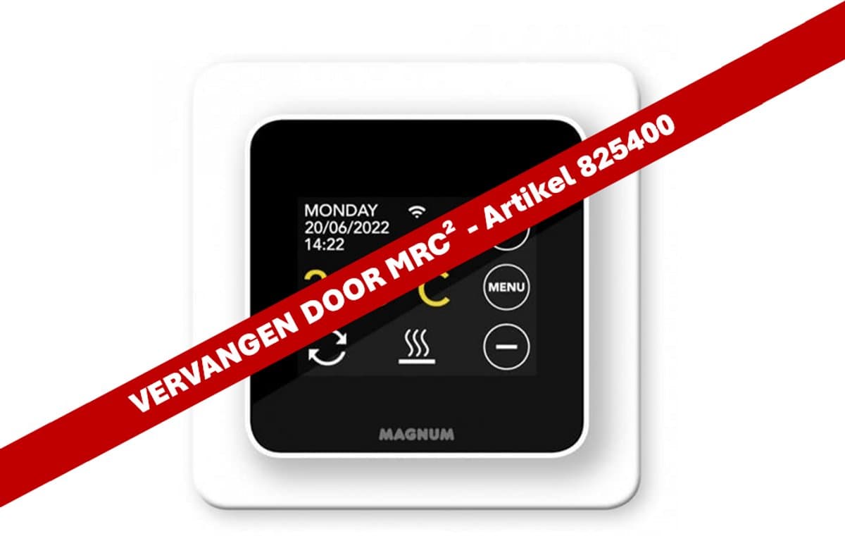 Remote Control WiFi, digitale klokthermostaat | RAL 9010 (Polar wit) — afbeelding 1