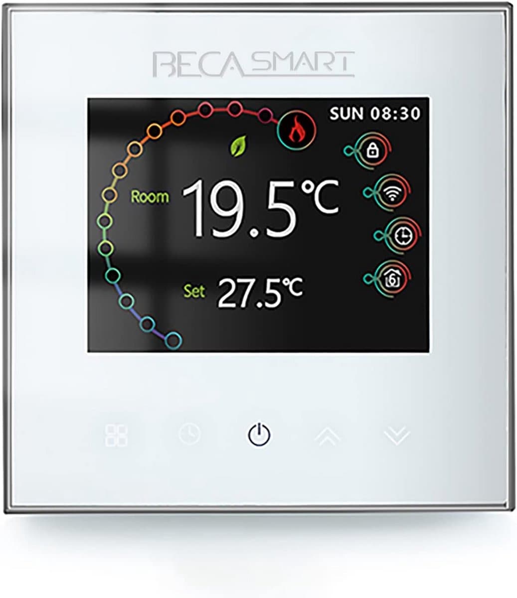 Slimme WiFi Thermostaat voor Gas/Water Verwarming - App & Spraakbediening — afbeelding 1