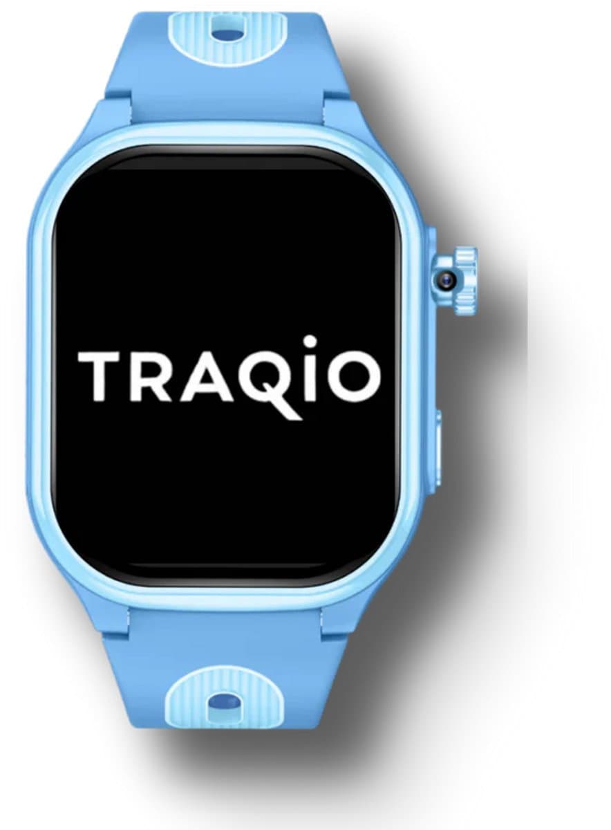 Traqio TRQ08 - smartwatch kinderen - gps horloge kind - kinderhorloge bellen - gps tracker kinderhorloge - kinderhorloge met gps - kinderhorloge - Blauw — afbeelding 1