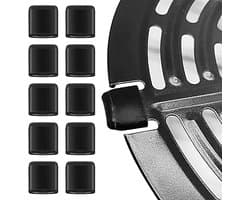 10 stuks rubberen bumpers voor airfryer - universele herbruikbare accessoires voor luchtfriteuse - rubberen onderdelen voor luchtfriteuse