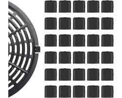 30 Rubberen Bumpers voor Airfryer - Anti-kras Beschermhoezen voor Heteluchtfriteuse