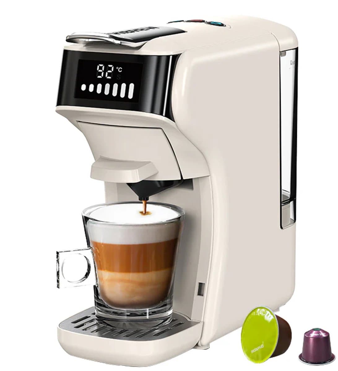 HiBrew 5 in 1Multi Capsule -koffiezetapparaat -Warm-Koud-Geschikt voor meerdere koffiesoorten — afbeelding 1
