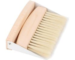 Mini veegplaat en handveger set voor schoonmaken en kruimels