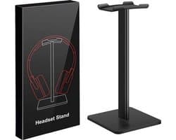 Koptelefoon Standaard Universeel - Headset Stand - Hoofdtelefoonhouder - Zwart