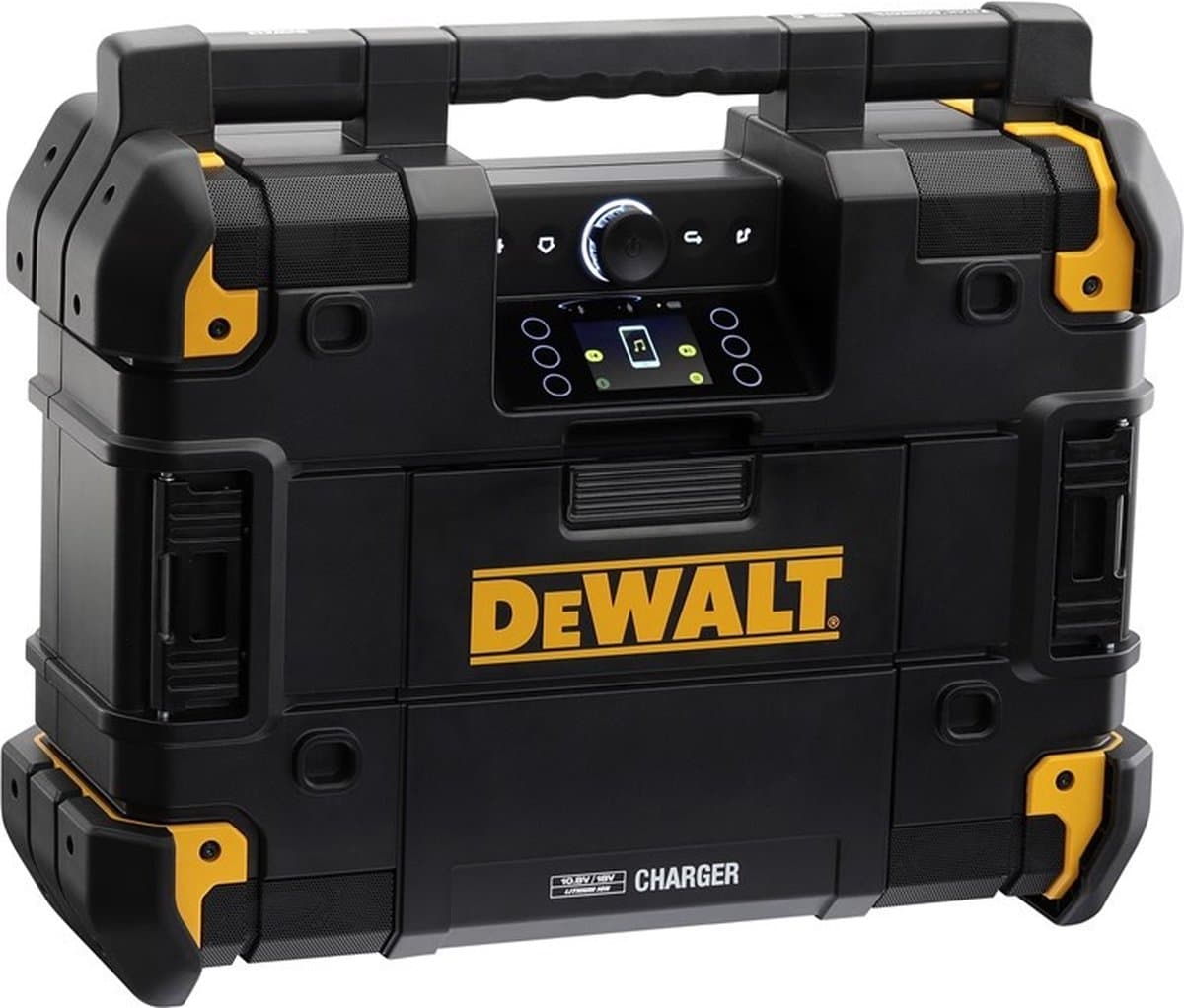 Dewalt DWST1-81078 10,8-54V Li-Ion accu TSTAK radio met oplaadfunctie - werkt op accu — afbeelding 1