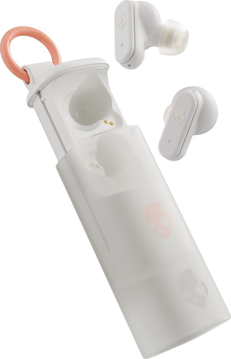 Skullcandy Dime Evo - Bluetooth oordopjes - 36 uur speeltijd - Noise Isolation - Aanpasbare EQ3 instelling - In-Ear oordopjes - Wit — afbeelding 1