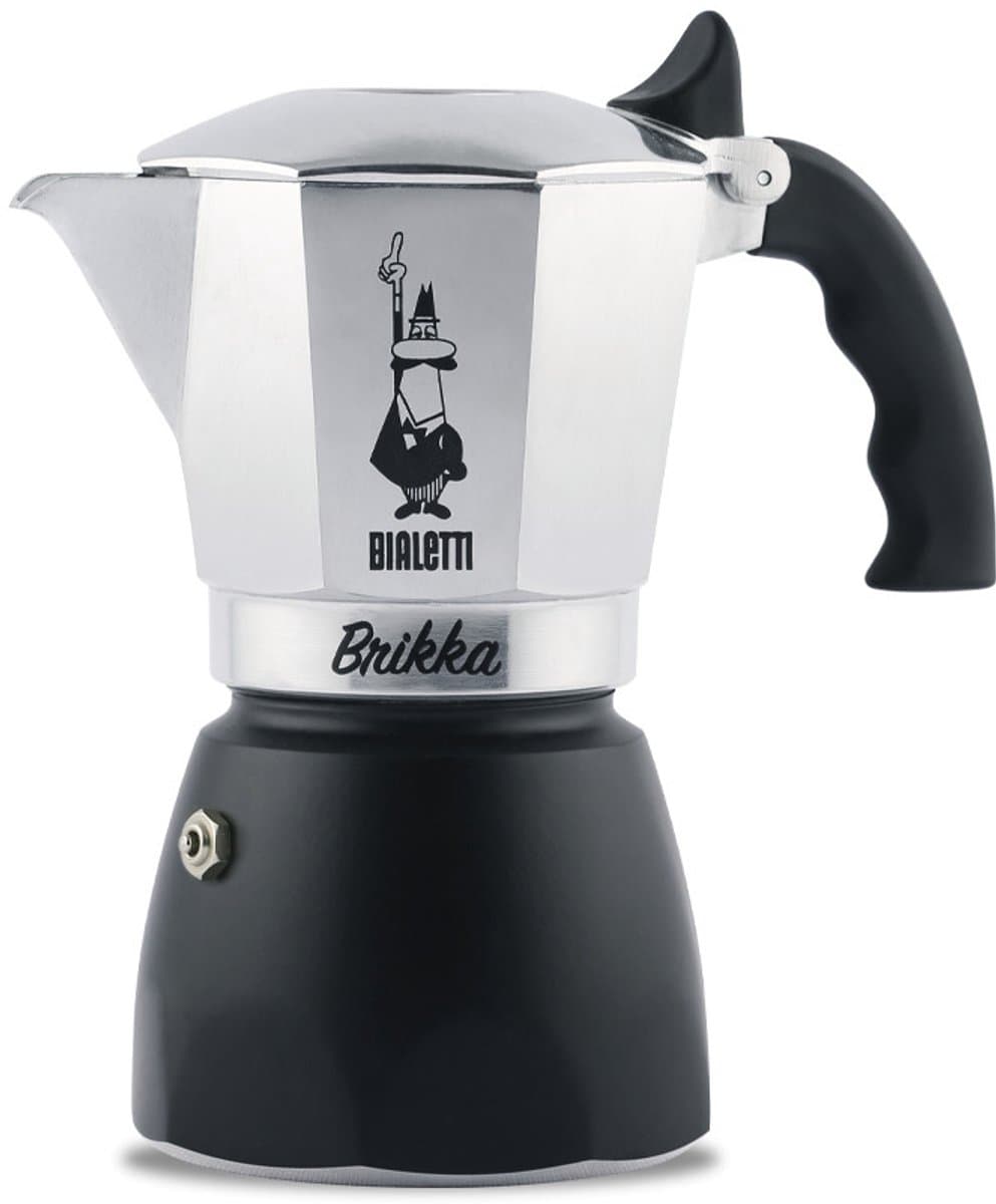 Bialetti Brikka - Percolator - 2 kops - Aluminium — afbeelding 1