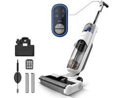 Steelstofzuiger - Draadloze - Vacuum Cleaner - Stofzuiger - Nat- en Droog - 3-in-1 functie - Brushless Motor – 150W - Voor Auto & Huis - 3,8 KG