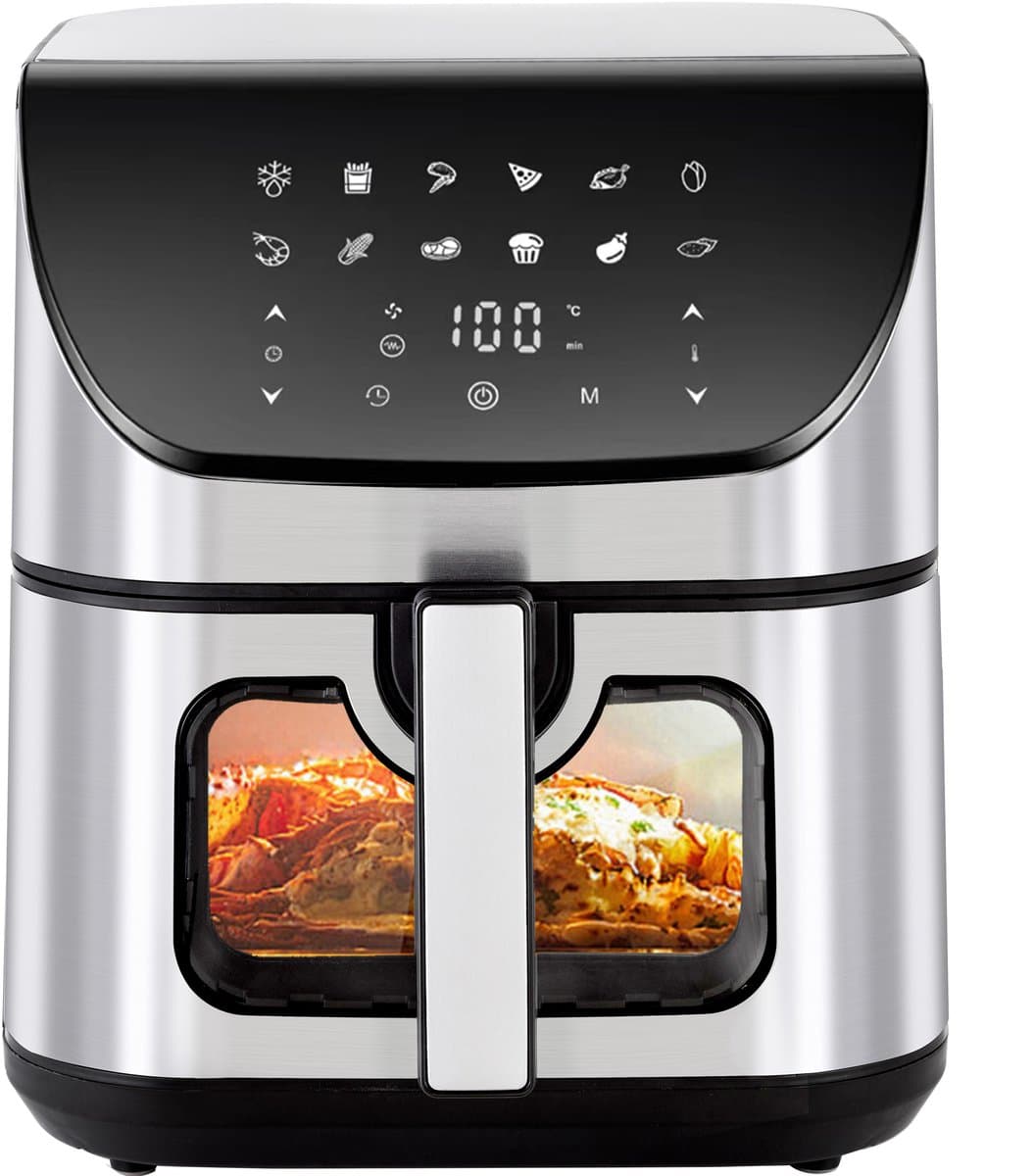 Digitale Airfryer XXL Hetelucht friteuse Sinaopus 8001-8.5L Grote Capaciteit voor 5 Personen-Snelle Opwarming-12 Voorgeprogrammeerde Functies-eenvoudig te reinigen-LED display — afbeelding 1