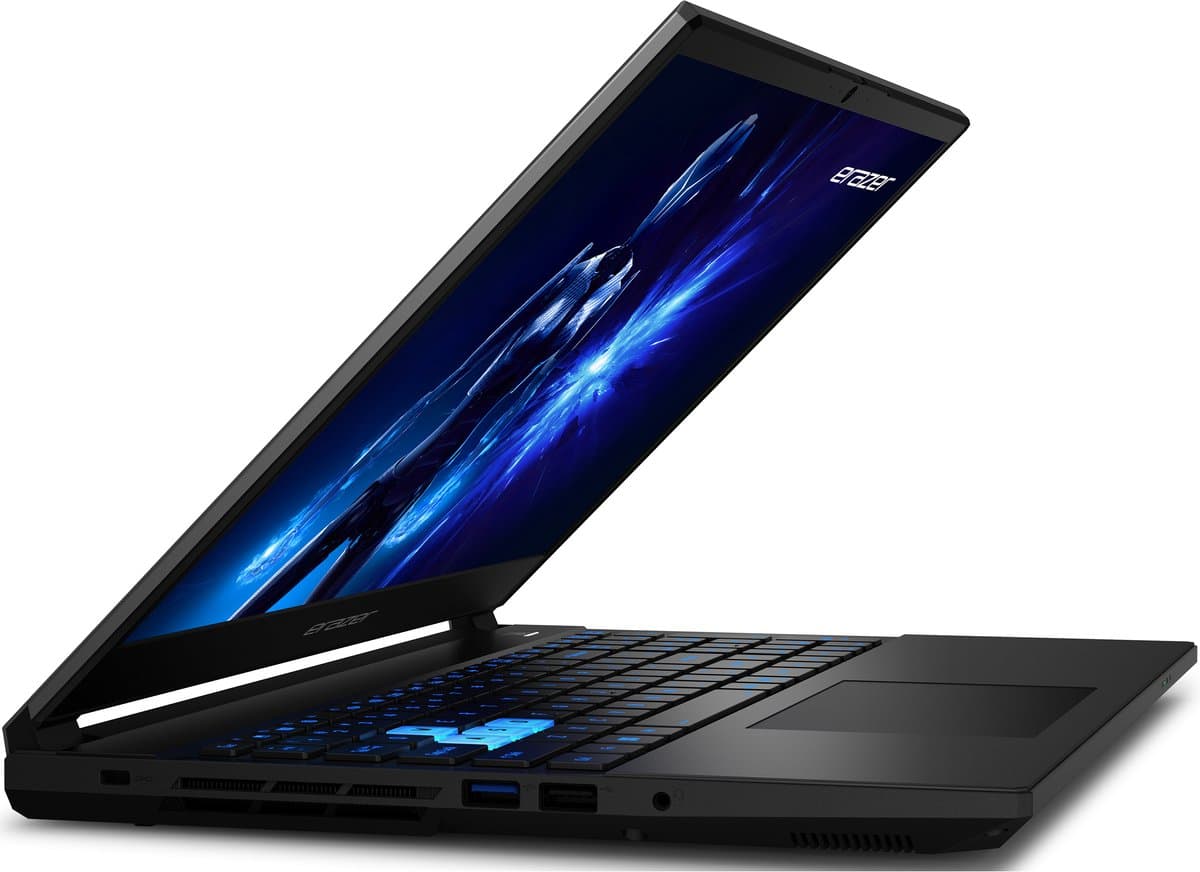 ERAZER Deputy 15 P1 Core Gaming Laptop, Intel® Core™ 7 250H, Windows 11 Home, 39,6 cm (15,6'') FHD-scherm met 144 Hz, NVIDIA® GeForce RTX™ 5060, 1 TB SSD, 16 GB RAM — afbeelding 1