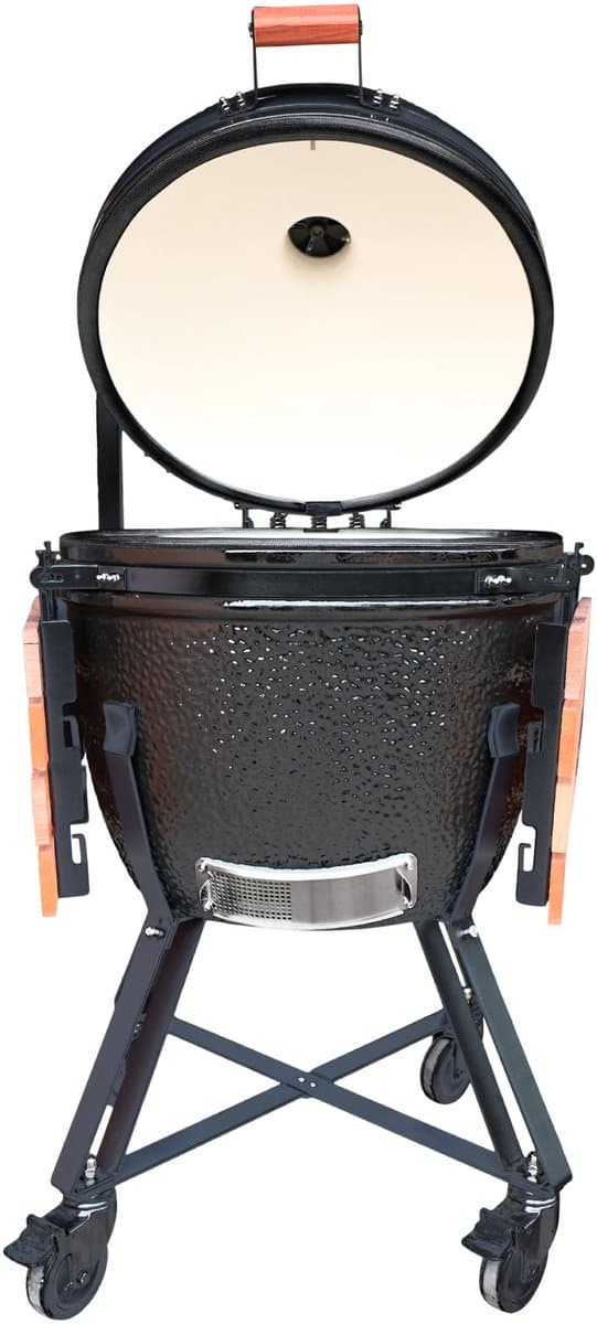 Buitenkado Kamado Brutale 21" Compleet – Zwart — afbeelding 1