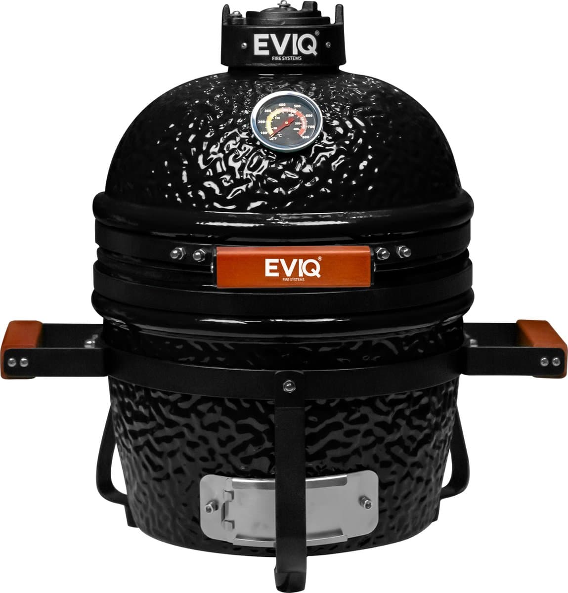 EVIQ - Kamado barbecues - Houtskoolbarbecue – Keramisch Kamado BBQ - Egg BBQ - 13" — afbeelding 1