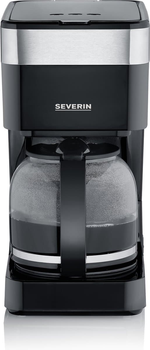 Severin KA 9263, Filterkoffiezetapparaat, 1,25 l, Gemalen koffie, 900 W, Zwart / RVS serie — afbeelding 1