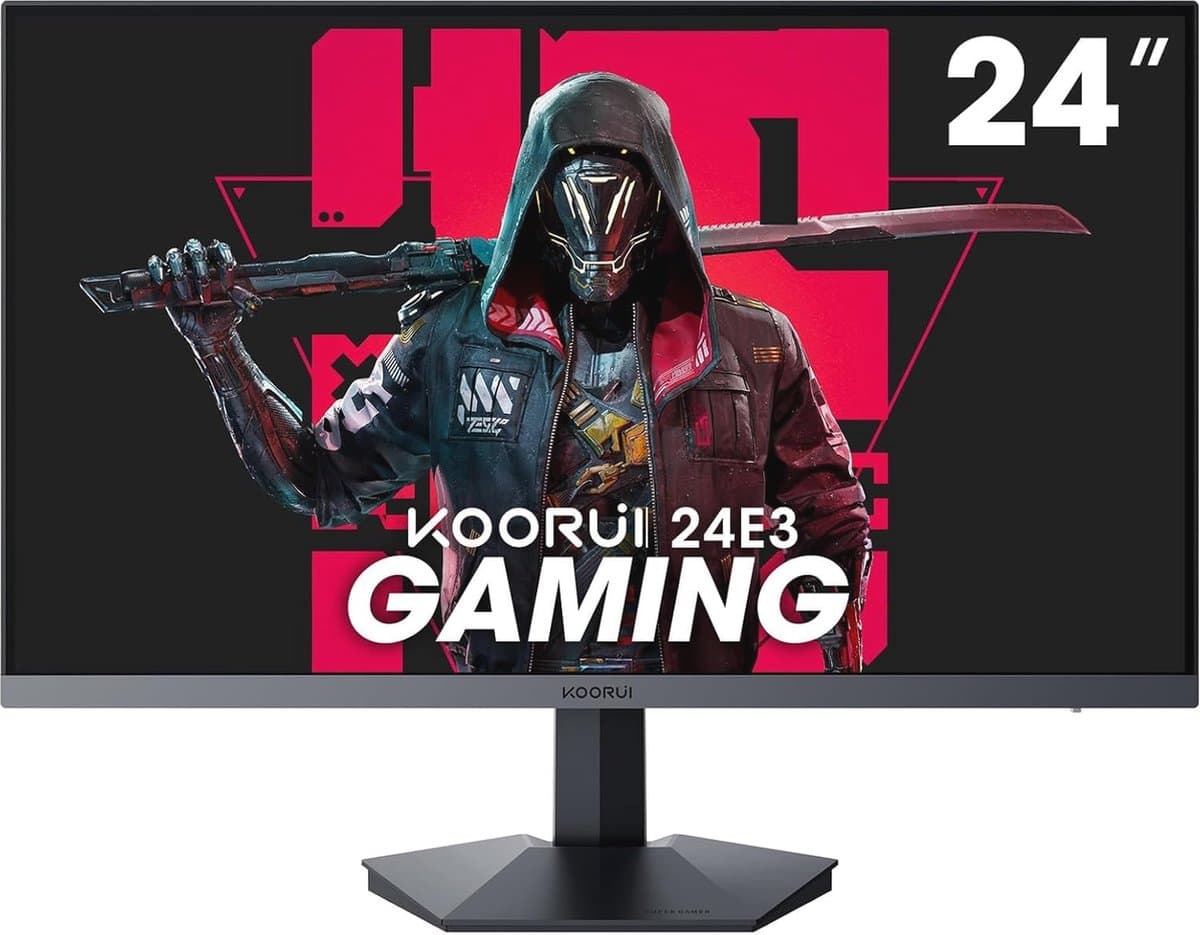 24-inch Gaming Monitor 165Hz 1080p IPS - Ultra Slim Frame, VESA Mountable, FreeSync Compatible — afbeelding 1