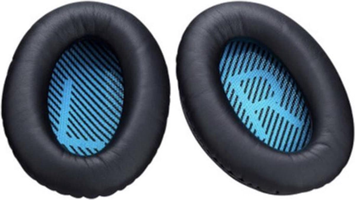 Geschikt voor BOSE Headset Oorkussen Padding - Vervangende Oorkussens BOSE - Earpads - Vervanging Oorkussens - Headset QuietComfort 15 QC2 QC15 QC25 QC35 AE2, AE2i en AE2 Zwart — afbeelding 1