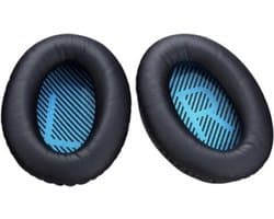 Geschikt voor BOSE Headset Oorkussen Padding - Vervangende Oorkussens BOSE - Earpads - Vervanging Oorkussens - Headset QuietComfort 15 QC2 QC15 QC25 QC35 AE2, AE2i en AE2 Zwart