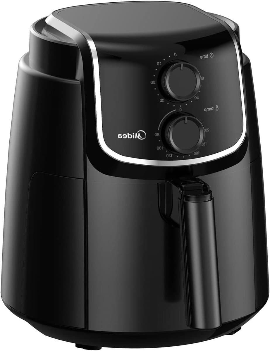 Heteluchtfriteuse - Airfryer Frituurpan - Gezond Frituren - Dubbele Wartel Technologie - 35 Liter - Zwart — afbeelding 1