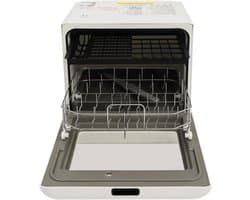 Mini Vaatwasser - Compact Apparaat - Snel Schoon Maken - Vier Programma's - 6.8 Liter - Wit