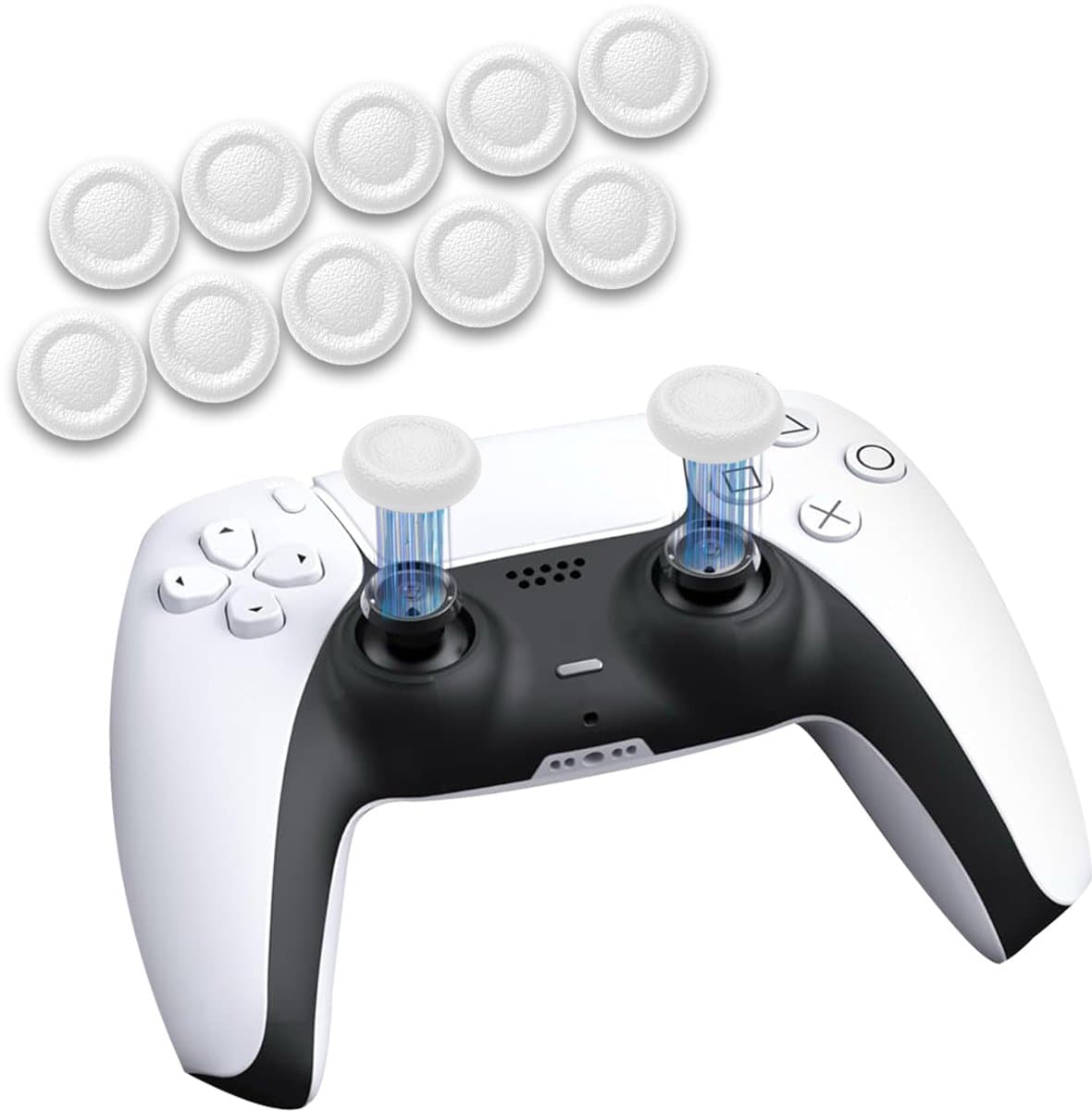 ProFPS Vervangende Joystick Caps – 10 Stuks – Geschikt voor PS5 & PS4 — afbeelding 1