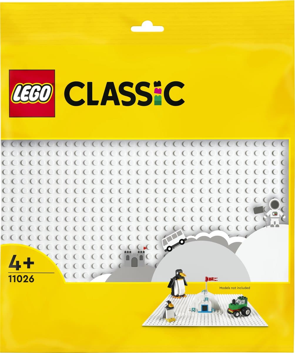 LEGO Classic - Witte bouwplaat Constructiespeelgoed — afbeelding 1