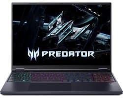 Predator Helios Neo 16 PHN16-I31-78U3 - Gaming Laptop - 16 inch 3K 180Hz - i7 - 16GB - 1TB SSD - RTX 5060