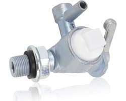 Dailygoody - Brandstoftankkraan - Motoronderdelen - Aluminium - Vervanging - RGX3500 RGX2400 - Geschikt voor grasmaaier - Zilver - RGX3500 RGX2400 Model