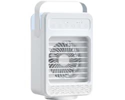 DnA® Airco Zonder Afvoerslang - Mobile Aircooler - Aircooler - 600ML Water Tank - Wit - 11cm x 15cm x 25cm
