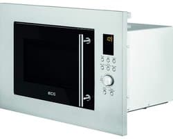 Inbouw Magnetron - Grill Magnetron - Snel Maaltijden Bereiden - Roestvrij Interieur - 59.5 x 39 x 39 cm - Zilver