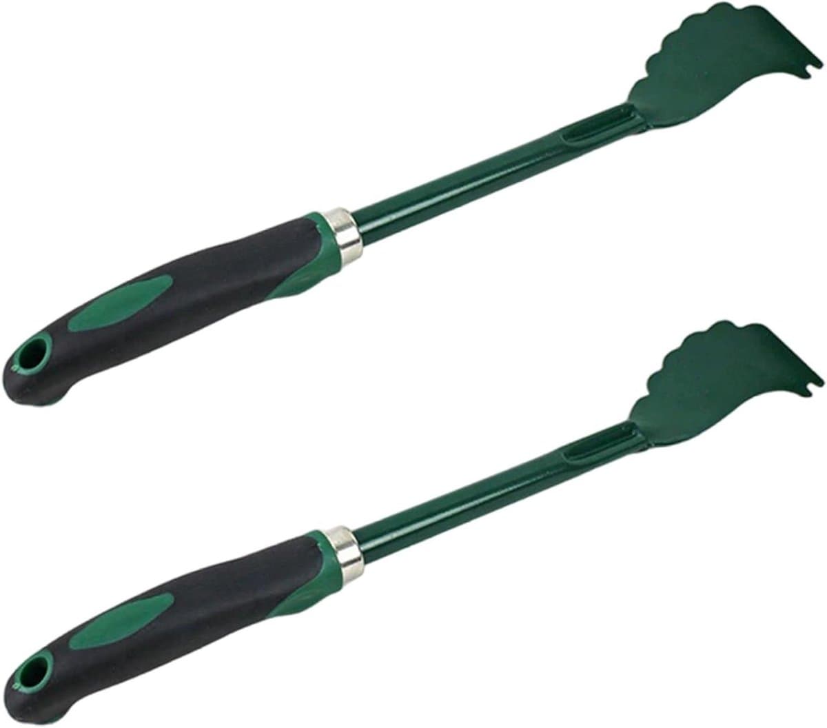 Grasmaaier Schraper - Dek Reiniger - Onderhoud Gazon - Ergonomisch Handvat - 2 Stuks - Groen — afbeelding 1