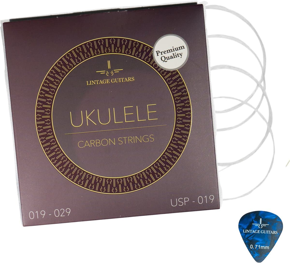USP-019 Ukelele snaren - Ukulele snaren - Sopraan - Concert snarenset — afbeelding 1
