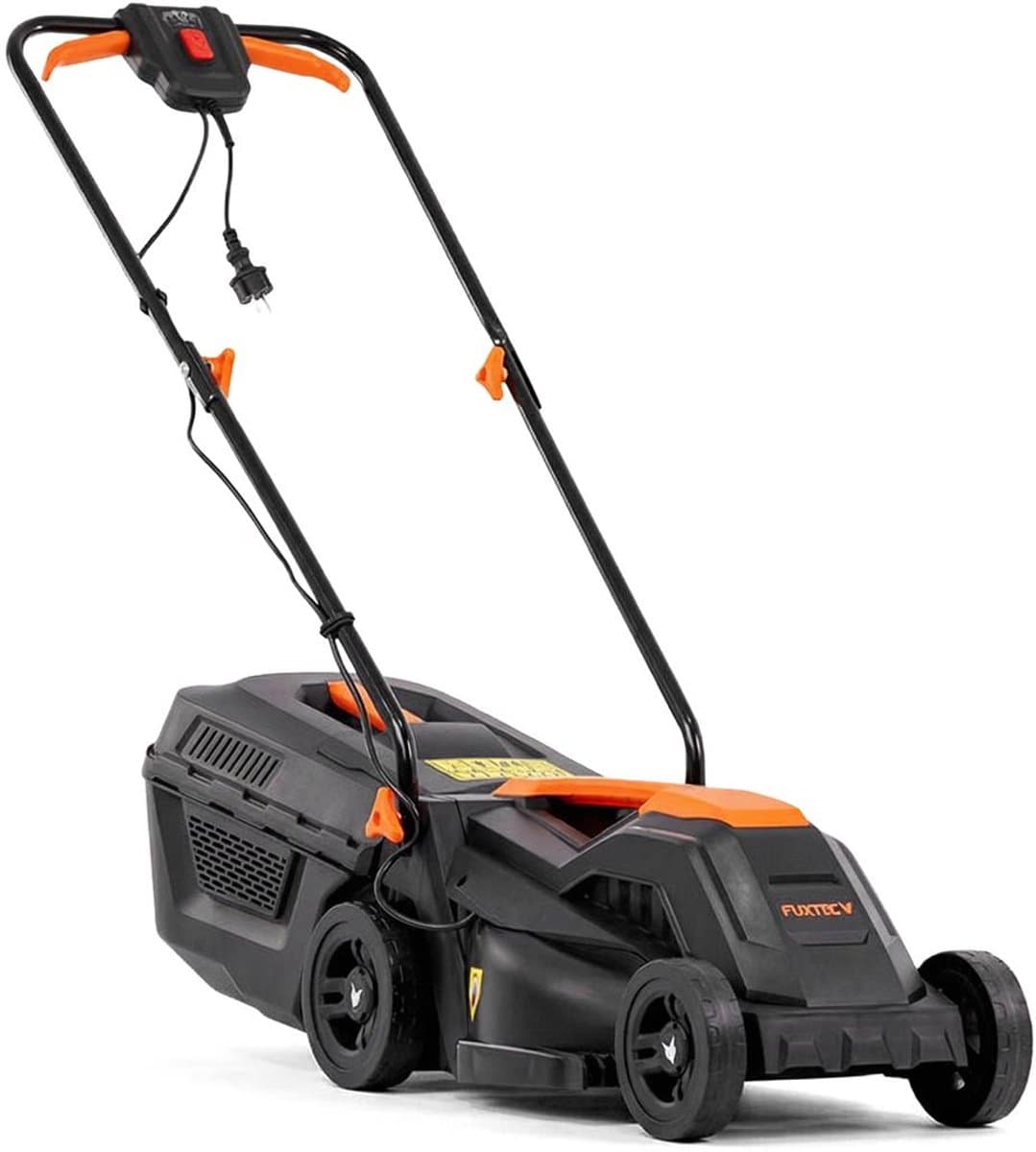 FUXTEC Grasmaaie rElektrisch FX-RME33 – 33 cm Maaibreedte – 30 L Grasopvangbak – Maaihoogte 20–60 mm – 9 kg – Met Netsnoer — afbeelding 1