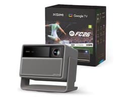 XGIMI Horizon 20 Laser Projector + Gratis FC26 Bundel - 3200 ISO Lumen - Harman Kardon - Beamer voor Gaming & Thuisbioscoop - 4K UHD - Google TV