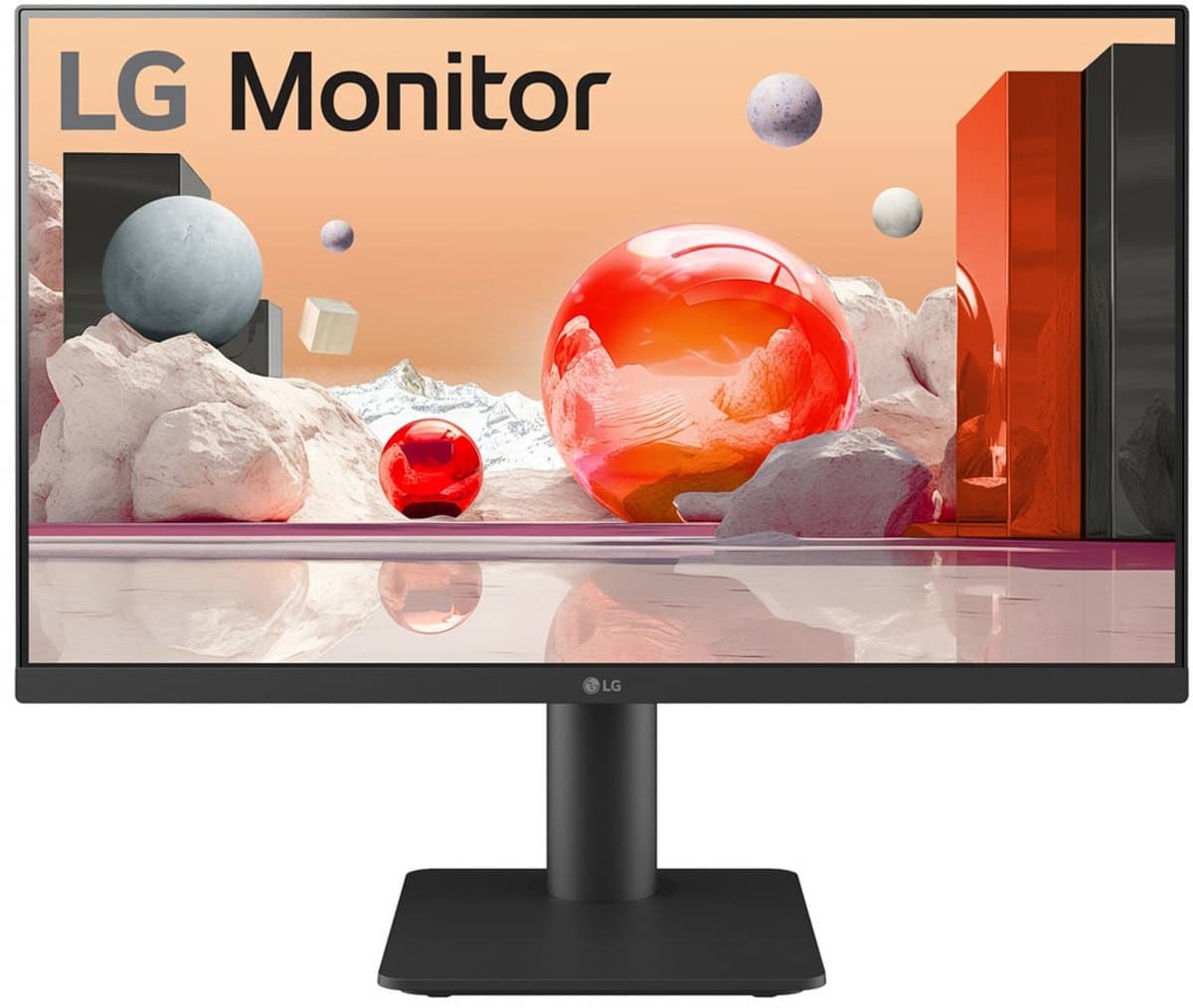 LG 24MS550-B computer monitor 60,5 cm (23.8") 1920 x 1080 Pixels Full HD Zwart — afbeelding 1