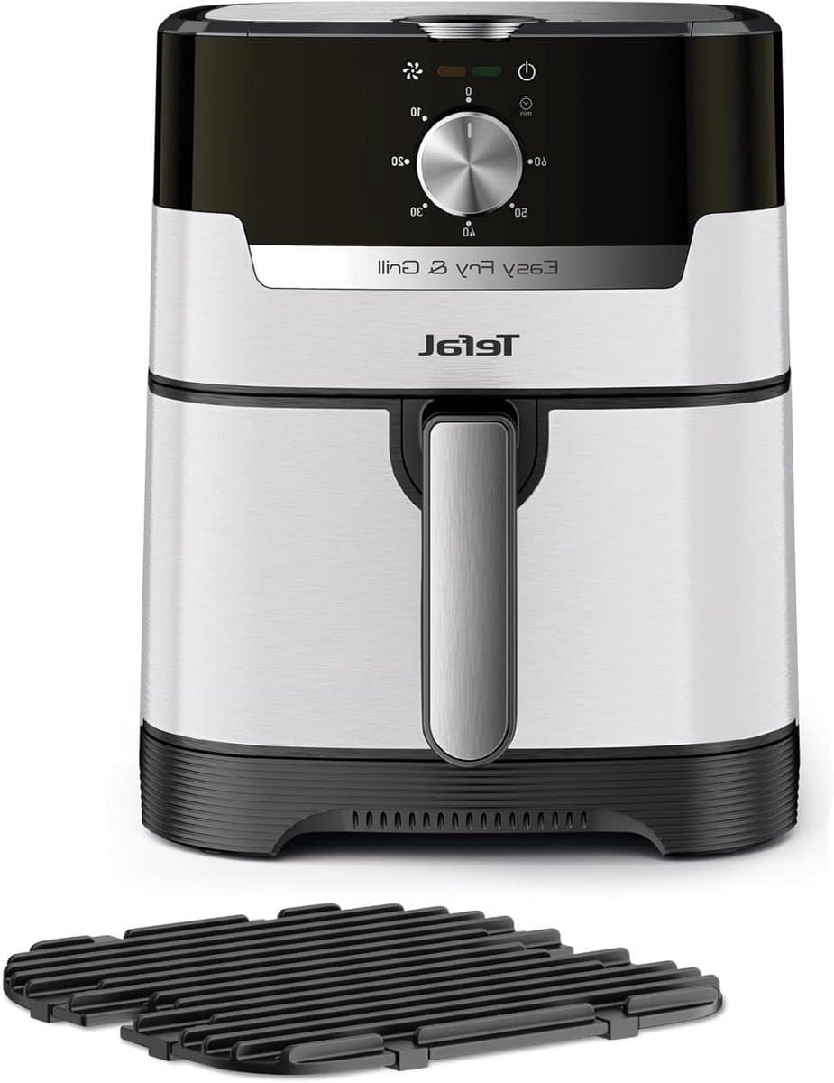 Heteluchtfriteuse Grill - Airfryer Keukenapparaat - Gezond Koken - 2-in-1 Technologie - 4.2 Liter - Wit — afbeelding 1