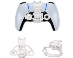 YONO Stuur geschikt voor Playstation PS5 Controller - Stuurwiel - Racestuur - Accessoires - Wit