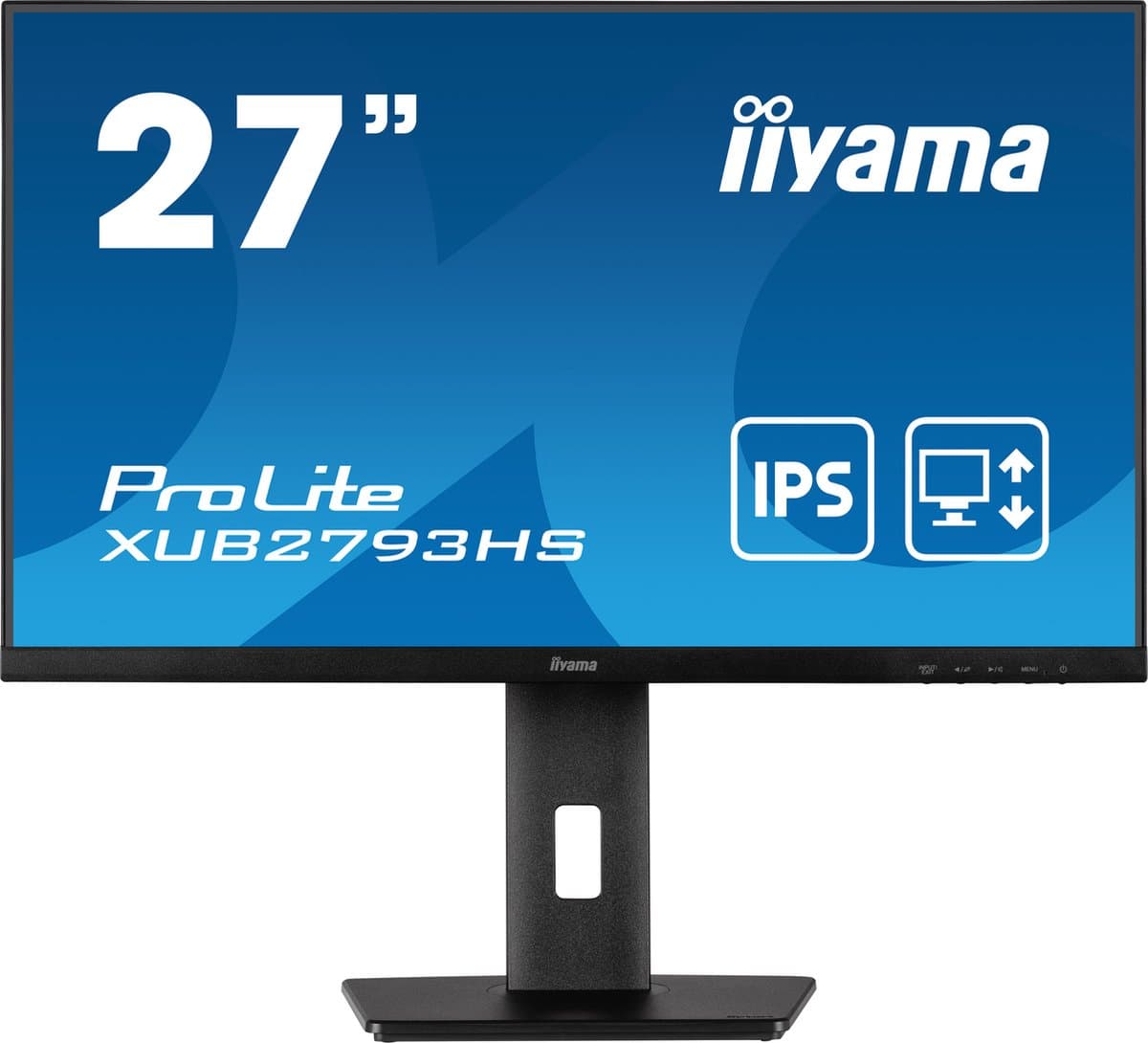 iiyama ProLite XUB2793HS-B7 - 27 inch - Full HD - IPS - Verstelbaar — afbeelding 1