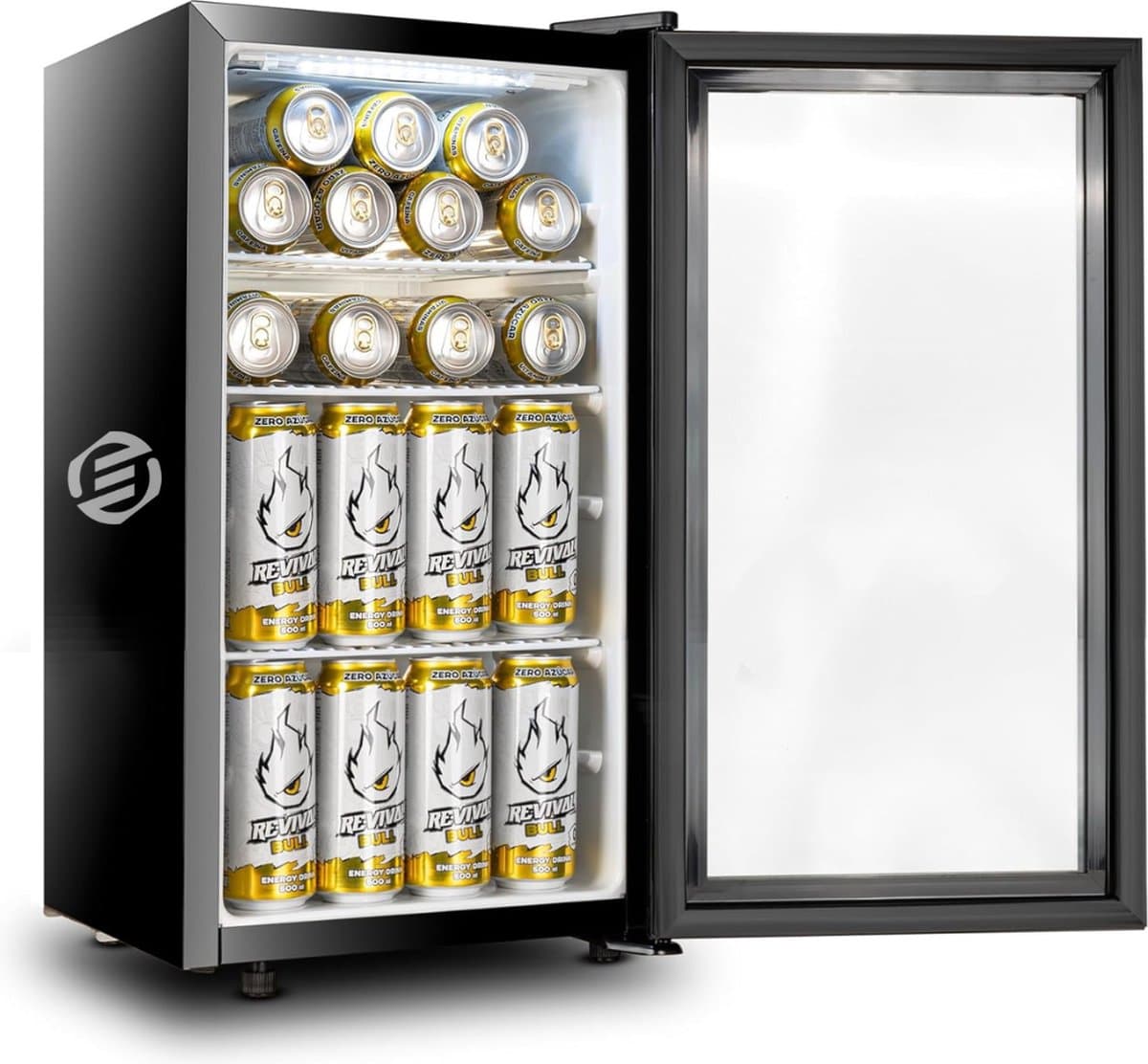 Equivera Mini Fridge for Drinks - Kleine Koelkast - Mini Koelkasten - Minibar - Mini Fridge - Mini Koelkast - Mini Koelkastje - Must have voor in Huis! — afbeelding 1