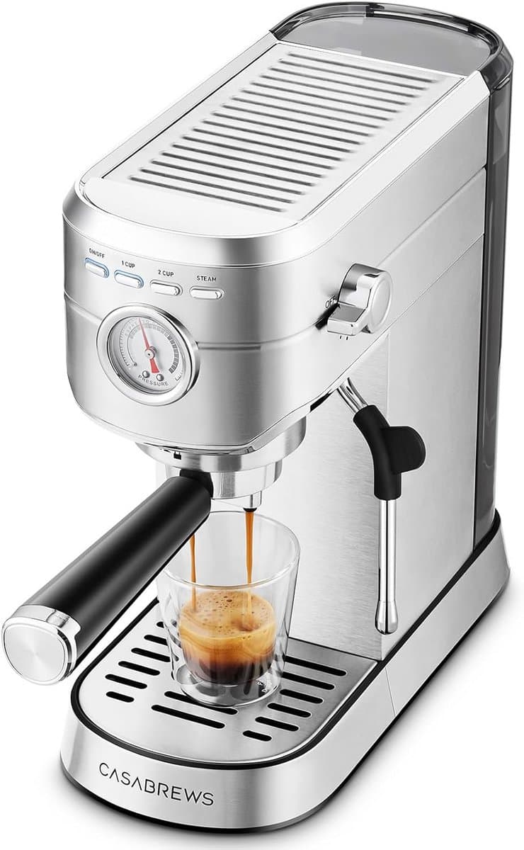 Espressomachine - Koffiemachine met Bonen - Espresso Machine - Bonenmachine — afbeelding 1