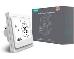 Slimme Programmeerbare Thermostaat met Wifi voor Warmwaterverwarming