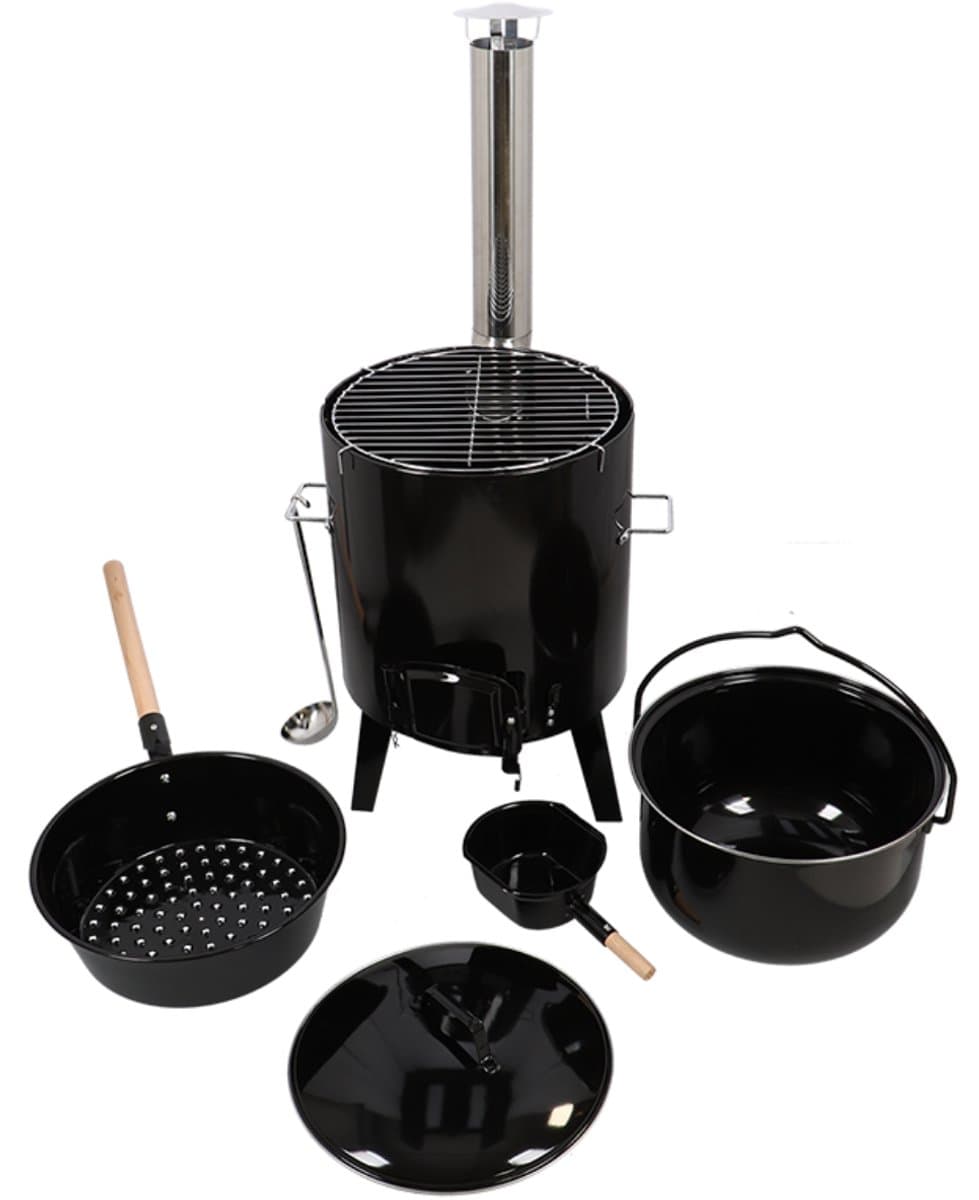 Fancy Flames Stoofkachel Set - BBQ Gereedschap - Barbecue accessoires — afbeelding 1