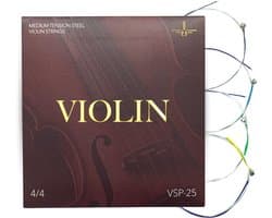 VSP-25 - Vioolsnaren 4/4 - Medium Tension Steel - Viool Snaren