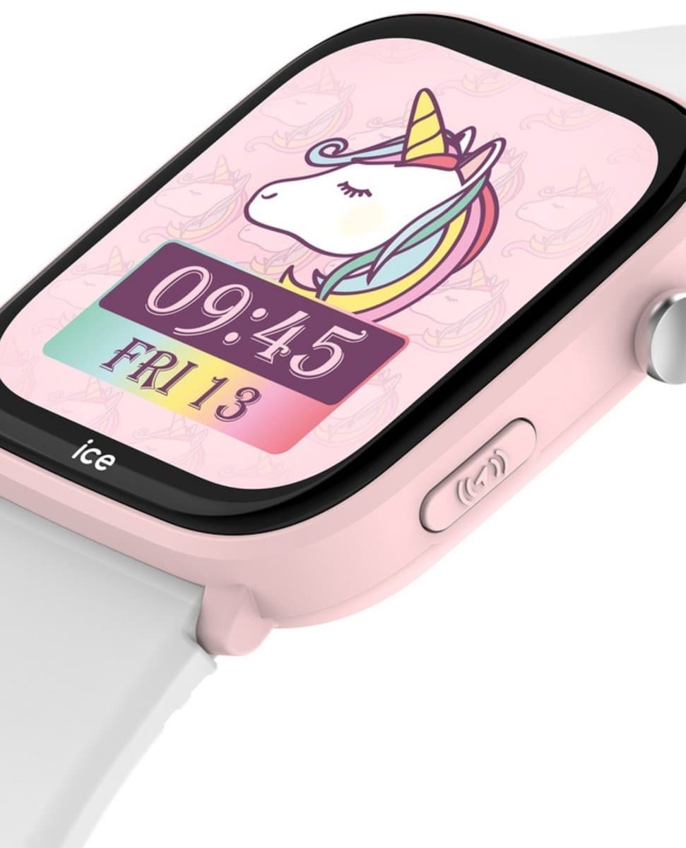 Ice-Watch ICE-Smart junior 3.0 - Kindersmartwatch - 38 mm - Find My - Pink White — afbeelding 1