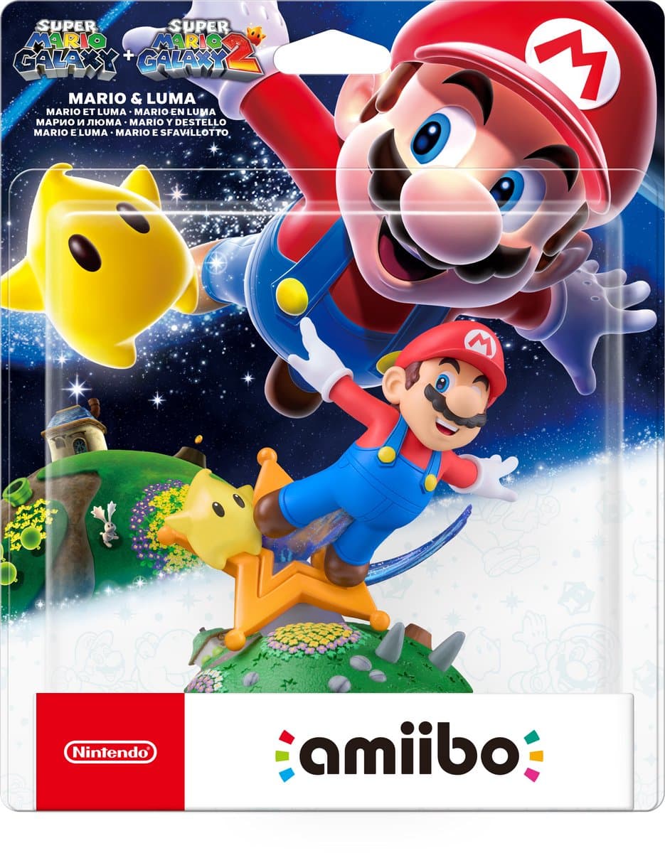 Amiibo Mario & Luma - Super Mario Galaxy - Nintendo Switch — afbeelding 1