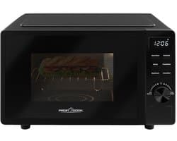 Magnetron met Grill 20L - Draaipleateloze Magnetron met Timer en Ontdooifunctie