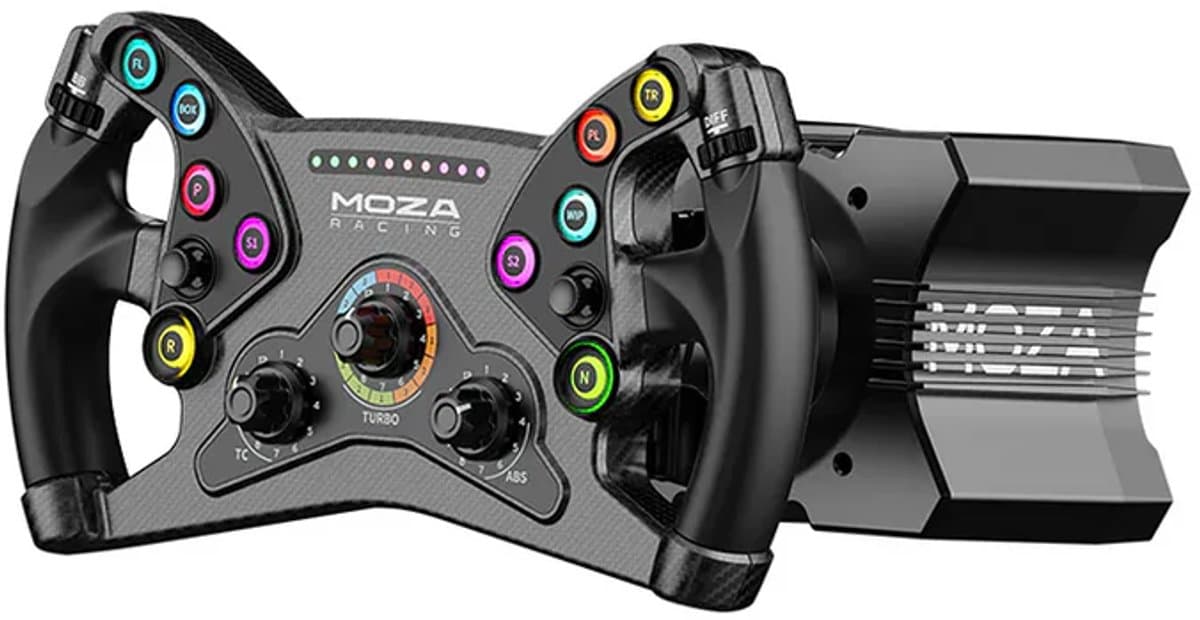 Moza Racing R9 V3 + KS Wheel Bundle – 9 Nm Direct Drive stuurwielset voor GT & open-wheel racen - PC — afbeelding 1
